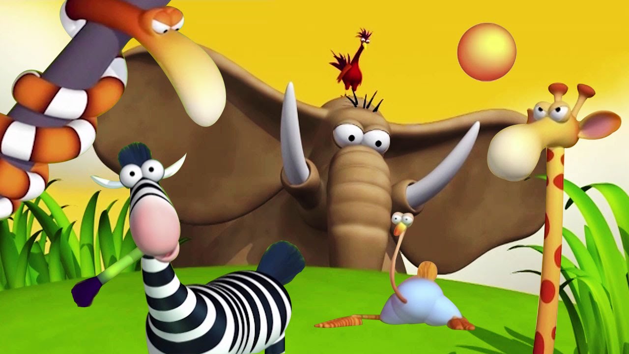 Funny Animals Cartoons Compilation Just for Kids Entertainment!!!