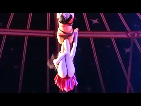 SEXY GIRLS PERFORMING IN THE AIR