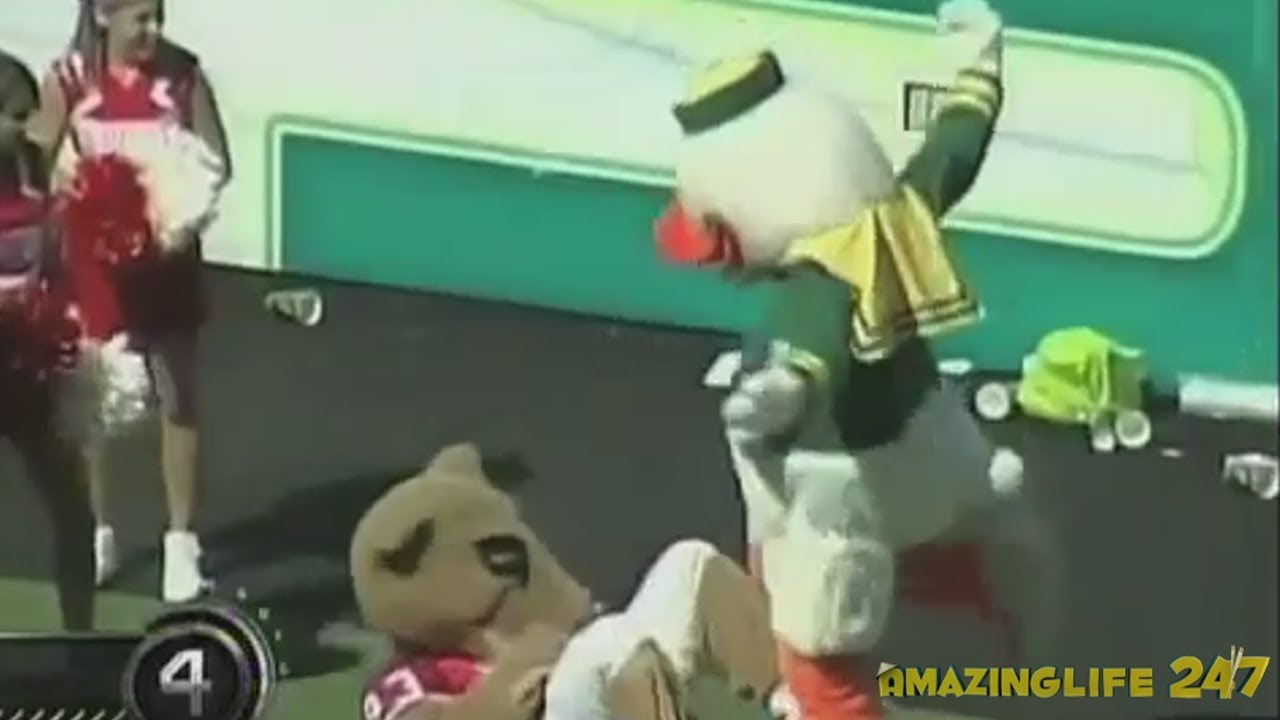 The Ultimate Compilation of Funny Mascot Bloopers