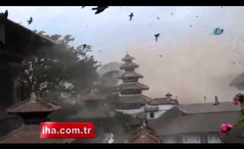 Nepal Earthquake as it happened (unseen footage)