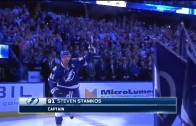 2014 Tampa Bay Lightning Home Opener. Player Introductions. October 9th 2014. (HD)