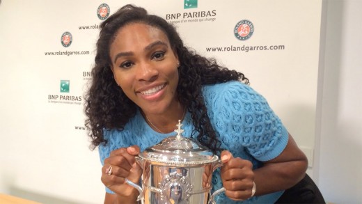 2015 Roland Garros Champion Serena Williams Thanks Fans
