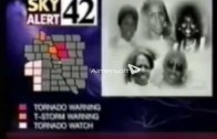 A Montage of The most errie tornado warnings ever aired on Television