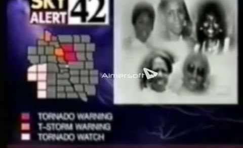 A Montage of The most errie tornado warnings ever aired on Television
