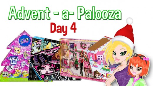 Advent Calendar Palooza Monster High Barbie and Littlest Pet Shop Day 4