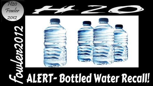 ALERT Bottled Water Recall June 2015