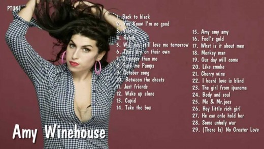Amy Winehouse’s Greatest Hits || Best Of Amy Winehouse