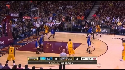 Andre Iguodala Defense on Lebron James (2015 NBA Finals)