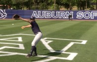 Auburn Softball practice video