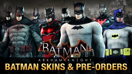 Batman: Arkham Knight – All Batman Skins & Pre-Order Bonuses