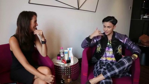 Beauty secrets with Ruby Rose