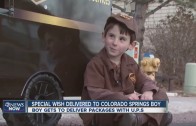 Boy gets to deliver packages with UPS