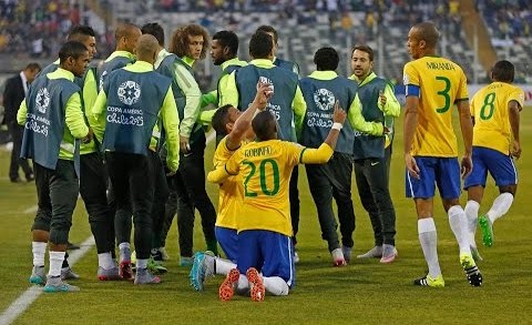 Brasil 2 x 1 Venezuela – GOLS – Copa AmÃ©rica Chile 2015 – 21/06/2015