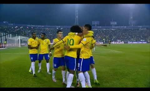 Brasil 2 x 1 Venezuela – melhores momentos – Copa AmÃ©rica 2015
