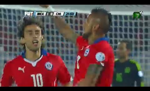 Chile vs Mexico 3-3 GOLES RESUMEN Copa America 2015