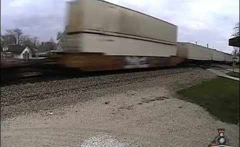 Coal City, IL RailStream Preview Westbound Train
