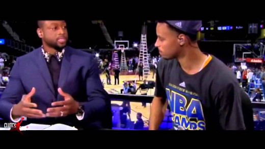 D-Wade Interviews Stephen Curry | NBA CHAMPION GOLDEN STATE WARRIORS