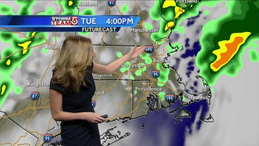 Danielle’s rainy Boston-area weather forecast