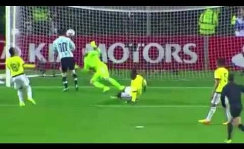 David Ospina Amazing Save vs Lionel Messi – Argentina vs Colombia Copa America 26/06/2015