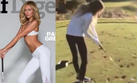 Does Golf Digest Covergirl Paulina Gretzky Have a 1 Step Golf Swing?