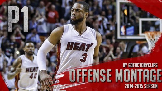 Dwyane Wade Offense Highlights Montage 2014/2015 (Part 1)