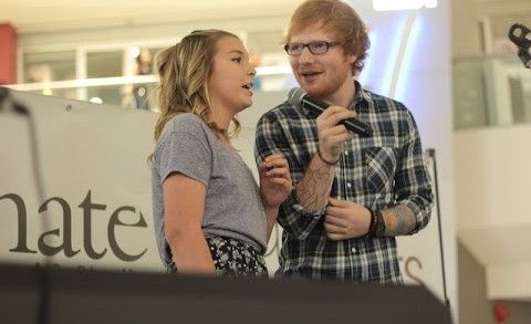 Ed Sheeran Surprises Resonate Music Student Sydney at Play for Pets Concert