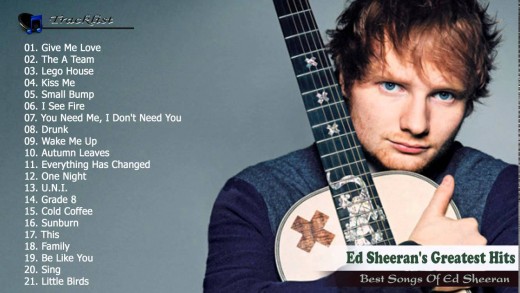 Ed Sheeran’s Greatest Hits Full album 2015 – Best Songs Of Ed Sheeran  2015