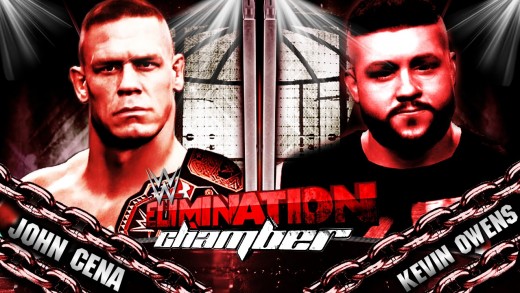 Elimination Chamber 2015 : John Cena vs Kevin Owens – WWE 2K15 Highlights