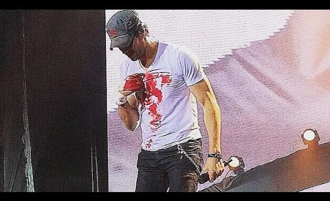 Enrique Iglesias Fingers Sliced By Drone at Concert In Mexico