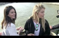 EXCLUSIVE – Kendall Jenner and BFF Gigi Hadid seal their friendship on the Pont des Arts in Paris