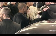 EXCLUSIVE – Kim Kardashian and Kanye West KISS at Colette Store in Paris