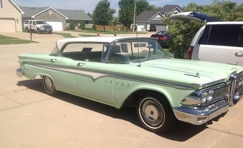 FOR SALE – 1959 Edsel Ranger. $10,000. Located in: Coal City, IL