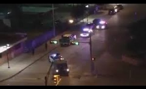 (Full RAW FOOTAGE) Dramatic Moment Dallas Police Shootout Killed James Boulware Armored Van