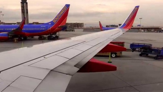 Full Southwest Airlines KOMA Takeoff, KLAS Landing