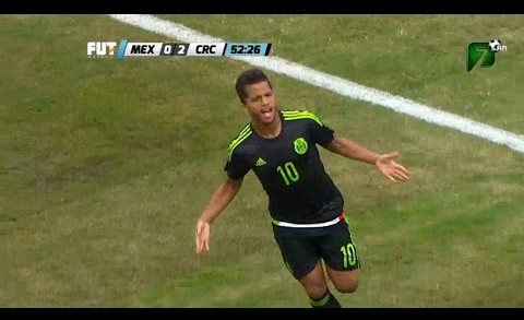 Gol De Giovani Dos Santos – Mexico vs Costa Rica 2-2 Amistoso Internacional 2015