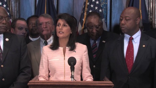 Governor Nikki Haley Discusses the Confederate Flag on Statehouse Grounds