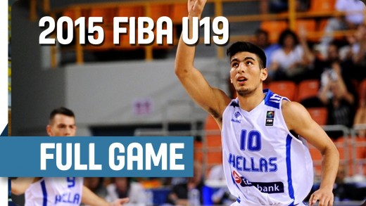 Greece v Dominican Republic – Group D – Full Game – 2015 FIBA U19 World Championship