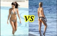 Guerra de bikinis Selena Gomez vs Hailey Baldwin