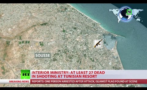 Gunmen attack 2 tourist hotels in Tunisia, dozens killed, incl foreigners