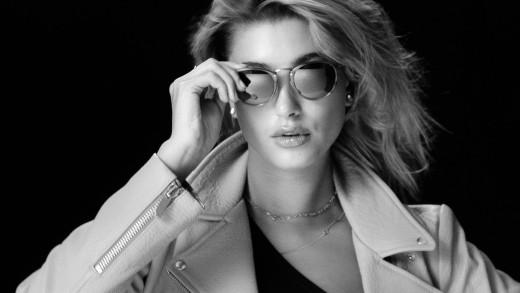 Hailey Baldwin Styles the Round Trend | Start with the Shades