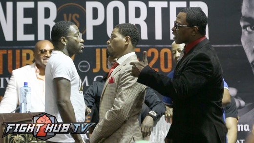 Heated Adrien Broner vs. Shawn Porter – Final Press Conference – Face Off & Porter confrontation