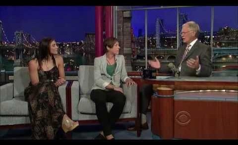 Hope Solo and Abby Wambach from the U.S. Soccer Team on David Letterman – 07/19/11