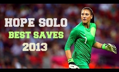 Hope Solo // Best Saves â 2013