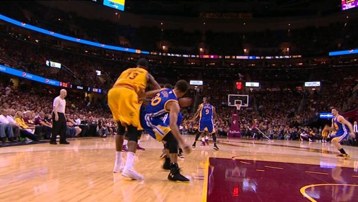 J.R. Smith Serves Fancy Dish Behind His Back to Mozgov