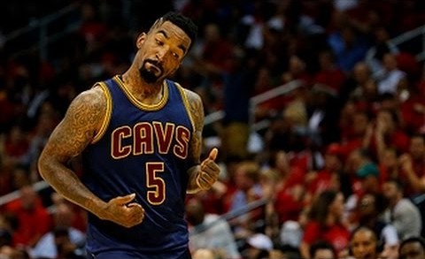 J.R. Smith Sets New Cavs Record with 8 Triples!!