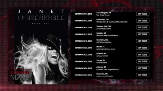Janet Jackson Announces ‘Unbreakable’ World Tour