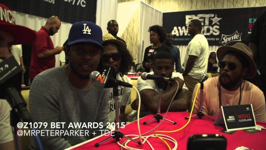 Kendrick Lamar, TDE at BET Awards 2015 weekend