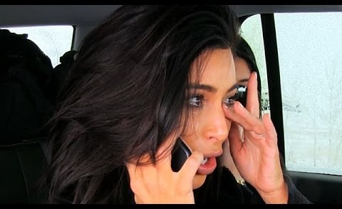 Kim Kardashian In Tears After Car Crash With Kylie Jenner