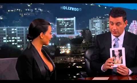 Kim Kardashian West on Jimmy Kimmel – 4/30/2015 – Full Interview