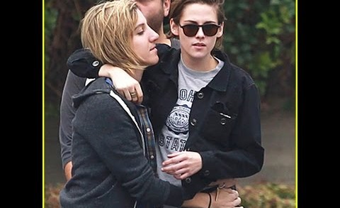 Kristen Stewart & Alicia Cargile Have Their Hands All Over Each Other on Memorial Day